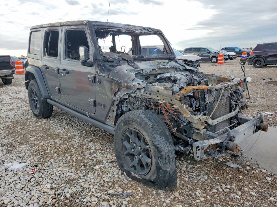 2021 Jeep Wrangler Unlimited მანქანა იყიდება აუქციონზე, vin: 1C4HJXDNXMW647782, აუქციონის ნომერი: 50470406