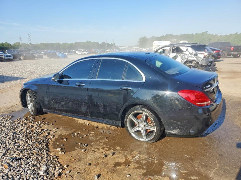 2015 Mercedes-benz C მანქანა იყიდება აუქციონზე, vin: 55SWF4KB8FU042911, აუქციონის ნომერი: 50569326