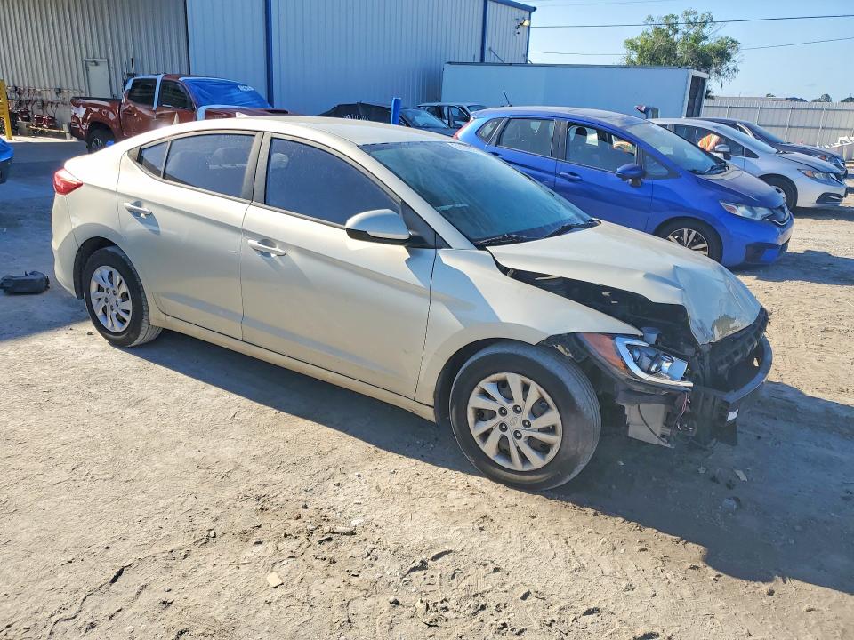 51489866 :رقم المزاد ، 5NPD74LFXHH181109 vin ، 2017 Hyundai Elantra مزاد بيع
