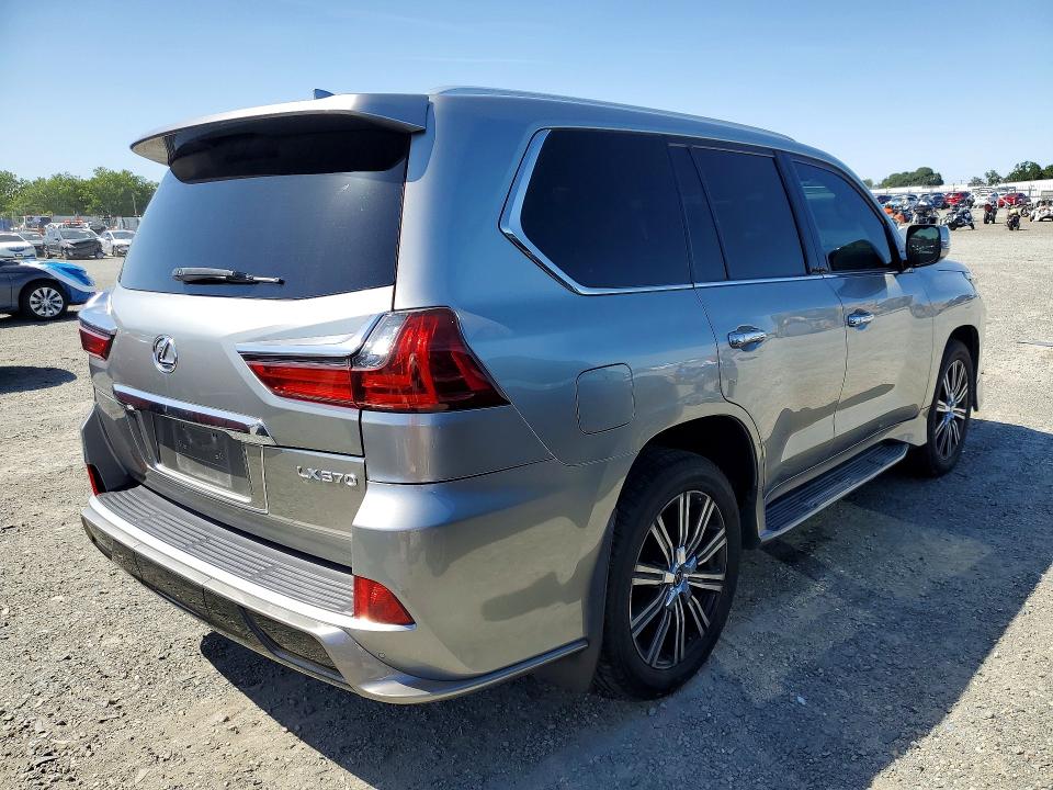 50114166 :رقم المزاد ، JTJDY7AX0L4320444 vin ، 2020 Lexus Lx 570 مزاد بيع