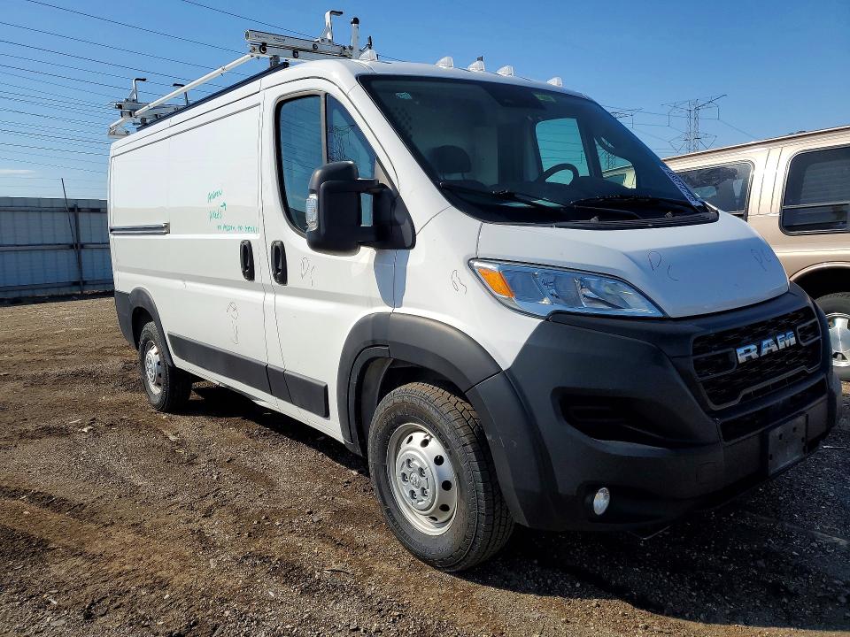 2023 Ram Promaster 2500 მანქანა იყიდება აუქციონზე, vin: 3C6LRVVG4PE529692, აუქციონის ნომერი: 48614746