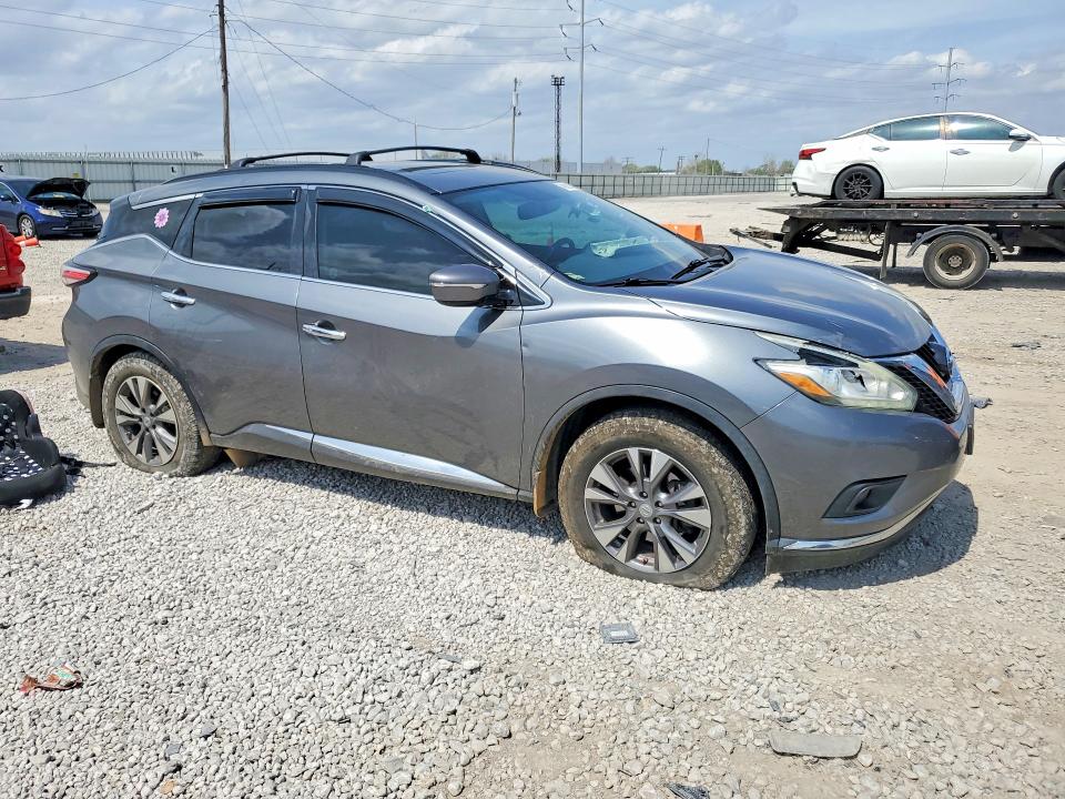 49890576 :رقم المزاد ، 5N1AZ2MH1FN214072 vin ، 2015 Nissan Murano مزاد بيع