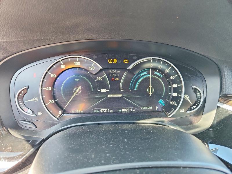 2018 Bmw 530e მანქანა იყიდება აუქციონზე, vin: WBAJA9C55JB034287, აუქციონის ნომერი: 50320976