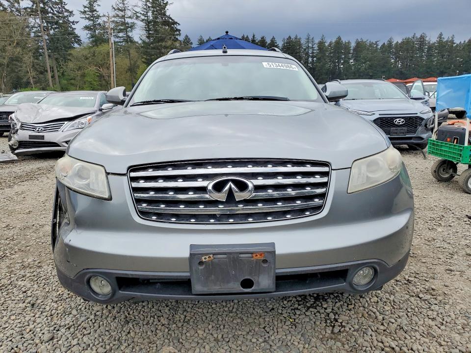 51344986 :رقم المزاد ، JNRAS08W45X219341 vin ، 2005 Infiniti Fx35 مزاد بيع