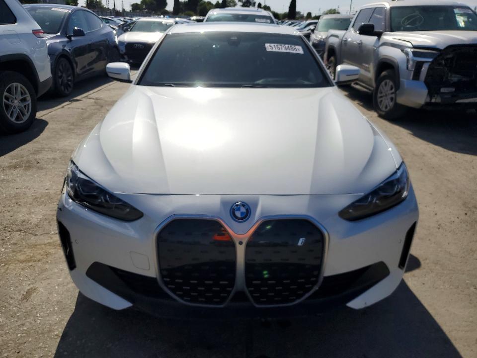 Продаж на аукціоні авто 2024 Bmw I4, vin: WBY43AW08RFT12002, номер лоту: 51679486