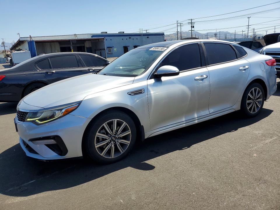 2019 Kia Optima მანქანა იყიდება აუქციონზე, vin: 5XXGT4L39KG309745, აუქციონის ნომერი: 50984156