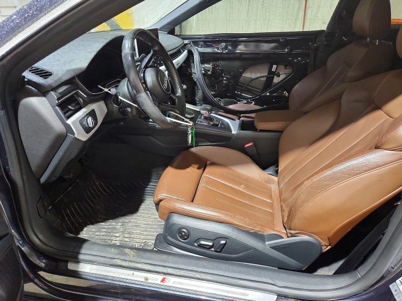 2018 Audi A5 მანქანა იყიდება აუქციონზე, vin: WAUTNAF52JA026275, აუქციონის ნომერი: 45913586