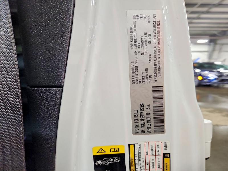 50629426 :رقم المزاد ، 1C4JJXP69MW682688 vin ، 2021 Jeep Wrangler Unlimited مزاد بيع