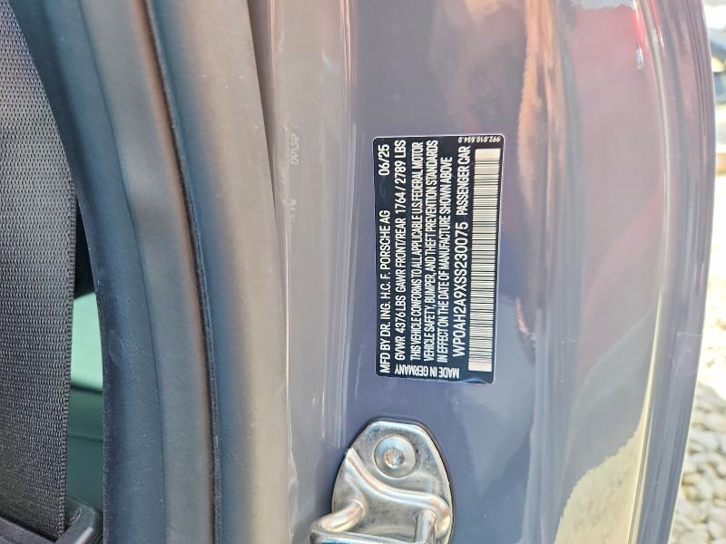 Продажа на аукционе авто 2025 Porsche 911, vin: WP0AH2A9XSS230075, номер лота: 47946096