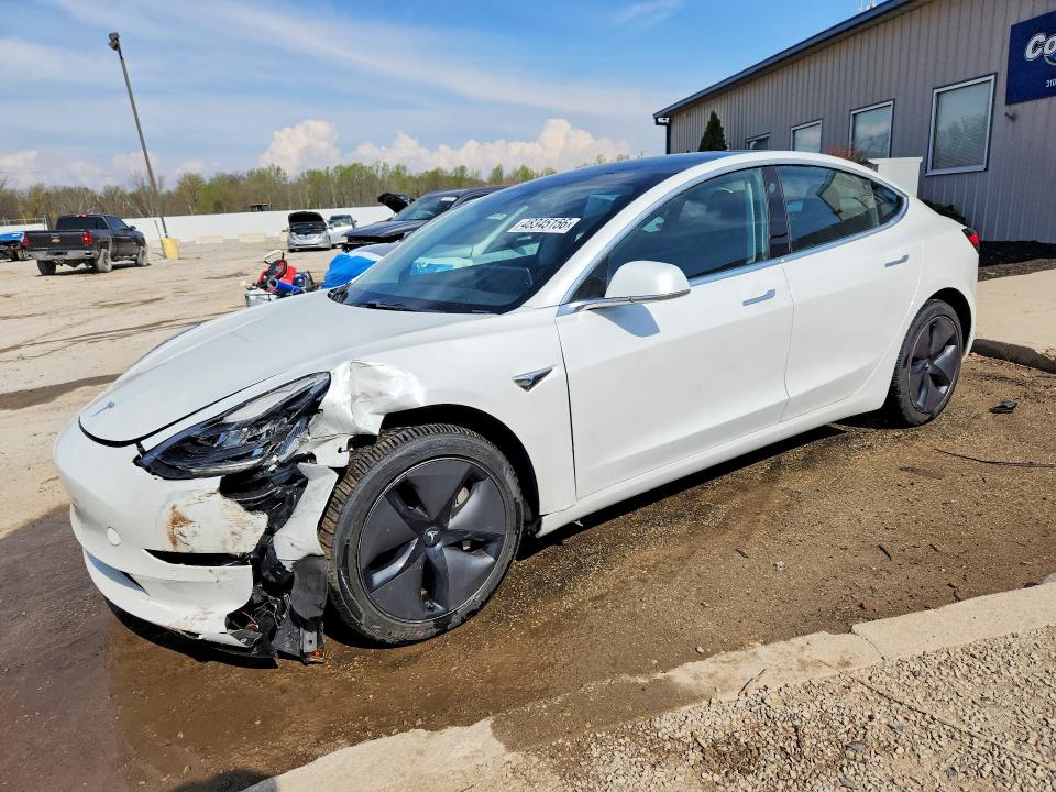 2019 Tesla Model 3 მანქანა იყიდება აუქციონზე, vin: 5YJ3E1EB6KF388435, აუქციონის ნომერი: 48345156
