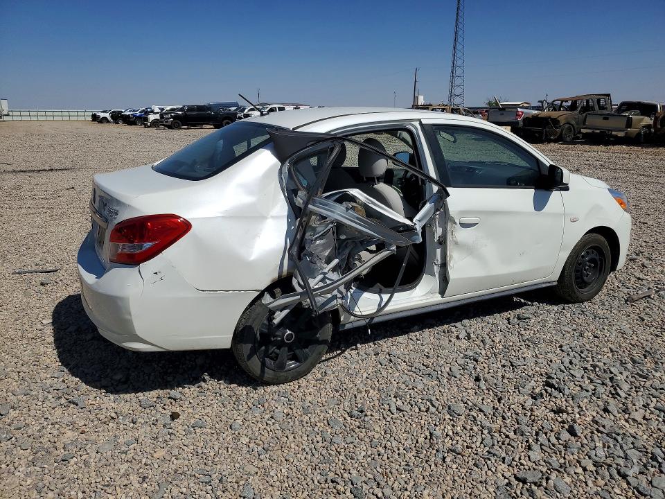 2019 Mitsubishi Mirage მანქანა იყიდება აუქციონზე, vin: ML32F3FJ8KHF07618, აუქციონის ნომერი: 51306686
