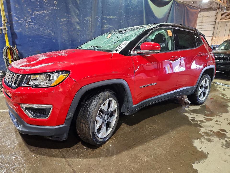 2019 Jeep Compass მანქანა იყიდება აუქციონზე, vin: 3C4NJDCB1KT697529, აუქციონის ნომერი: 51090136