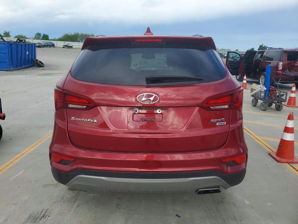 2018 Hyundai Santa Fe Sport მანქანა იყიდება აუქციონზე, vin: 5XYZUDLB9JG506888, აუქციონის ნომერი: 50150756
