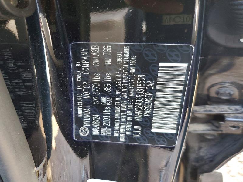Aukcja sprzedaży 2024 Hyundai Venue, vin: KMHRC8A33RU318508, numer aukcji: 49762276