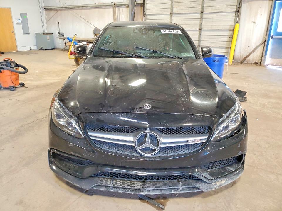 2018 Mercedes-benz C მანქანა იყიდება აუქციონზე, vin: 55SWF8HB8JU248303, აუქციონის ნომერი: 48942726