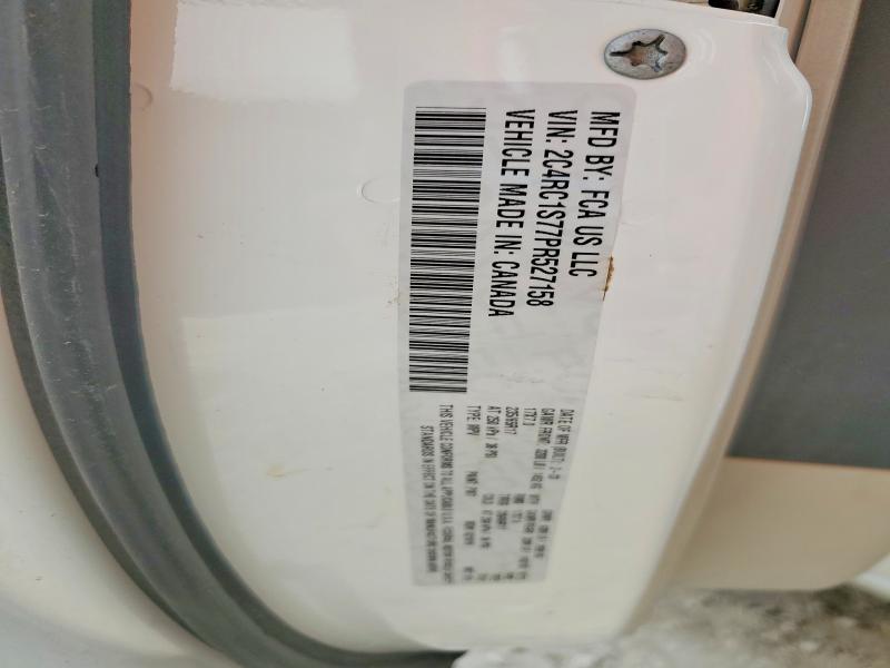 49409516 :رقم المزاد ، 2C4RC1S77PR527158 vin ، 2023 Chrysler Pacifica مزاد بيع