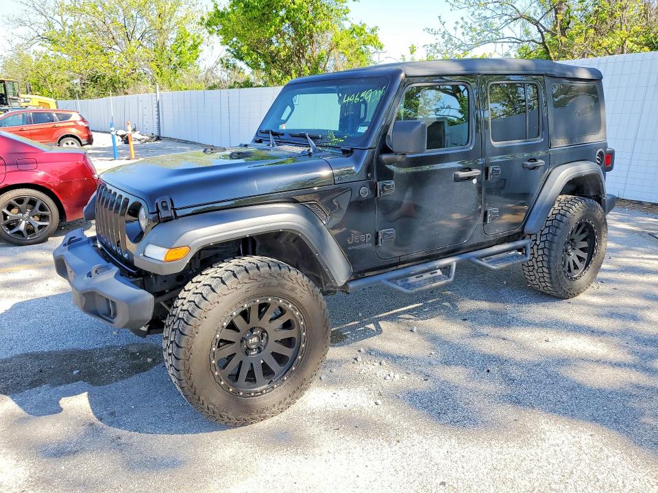 Auction sale of the 2022 Jeep Wrangler Unlimited, vin: 1C4HJXDG2NW180358, lot number: 49659336