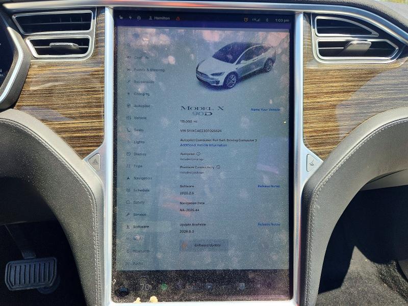 Aukcja sprzedaży 2016 Tesla Model X, vin: 5YJXCAE23GF025525, numer aukcji: 48991946