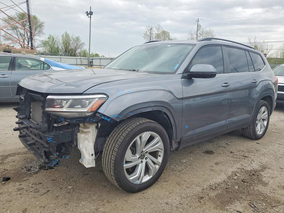 2021 Volkswagen Atlas მანქანა იყიდება აუქციონზე, vin: 1V2KR2CA0MC501875, აუქციონის ნომერი: 49613066