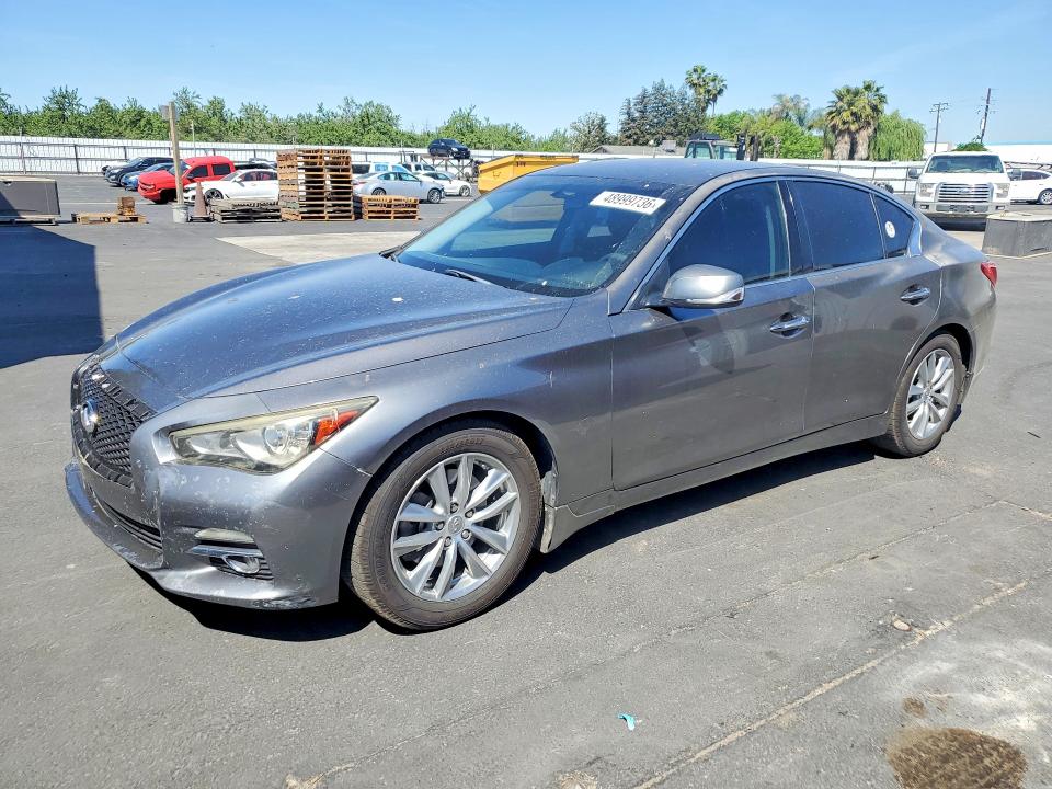 Продажа на аукционе авто 2014 Infiniti Q50, vin: JN1BV7AP4EM687369, номер лота: 48999736