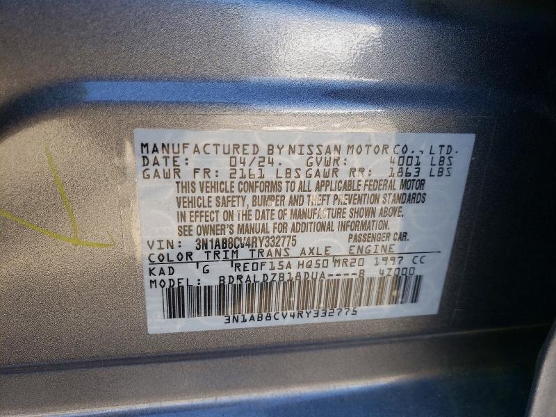 Продажа на аукционе авто 2024 Nissan Sentra, vin: 3N1AB8CV4RY332775, номер лота: 48987346