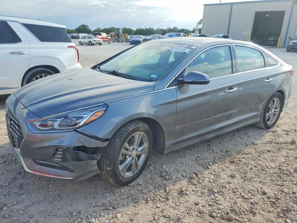 Auction sale of the 2018 Hyundai Sonata, vin: 5NPE34AF0JH642374, lot number: 49388126