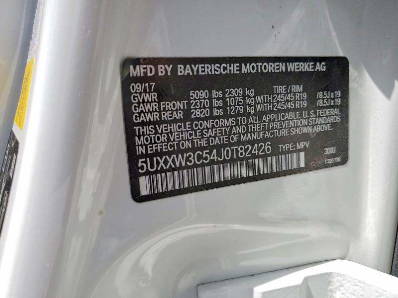 Продажа на аукционе авто 2018 Bmw X4, vin: 5UXXW3C54J0T82426, номер лота: 49080746