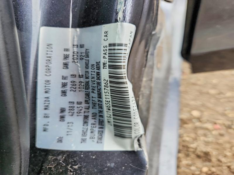 Продажа на аукционе авто 2014 Mazda 6, vin: JM1GJ1W65E1157862, номер лота: 51141896