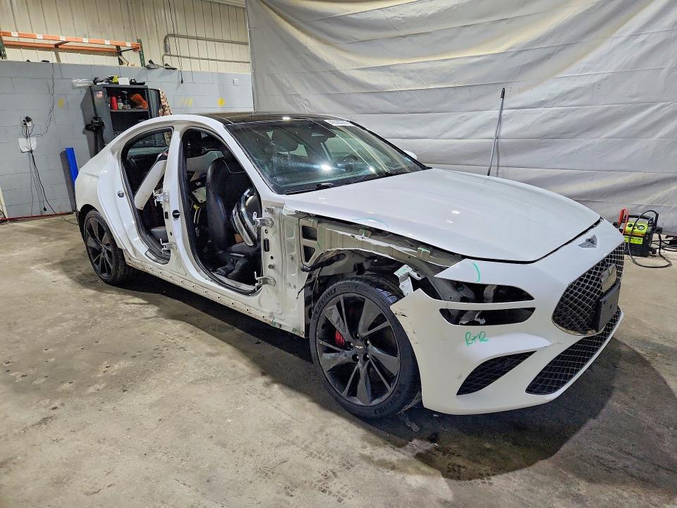 Продажа на аукционе авто 2022 Genesis G70, vin: KMTG54TE9NU097859, номер лота: 48305216