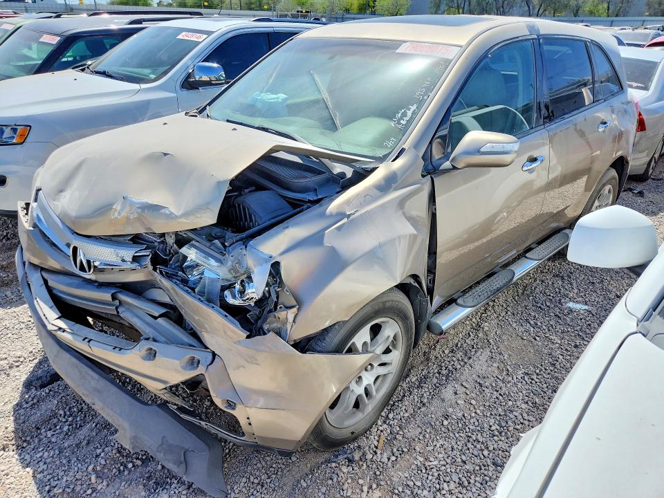 79008075 :رقم المزاد ، 2HNYD28207H503262 vin ، 2007 Acura Mdx مزاد بيع