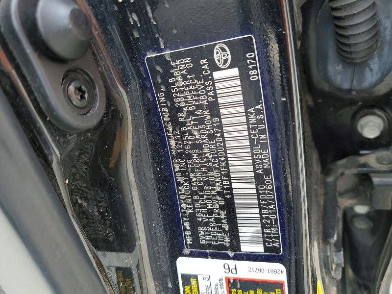 Продажа на аукционе авто 2013 Toyota Camry, vin: 4T1BF1FK4DU204719, номер лота: 51437316