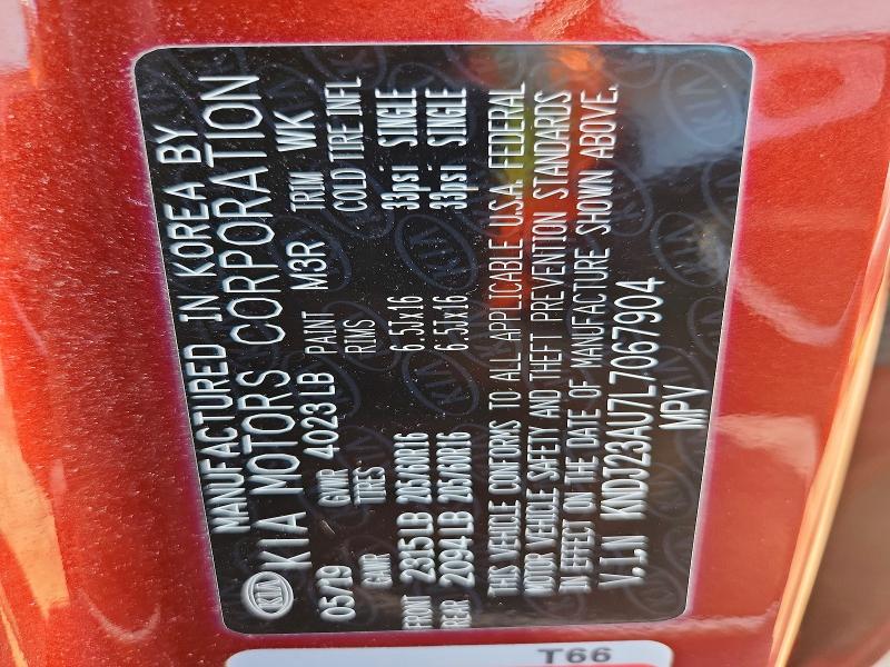 Aukcja sprzedaży 2020 Kia Soul, vin: KNDJ23AU7L7067904, numer aukcji: 50511286