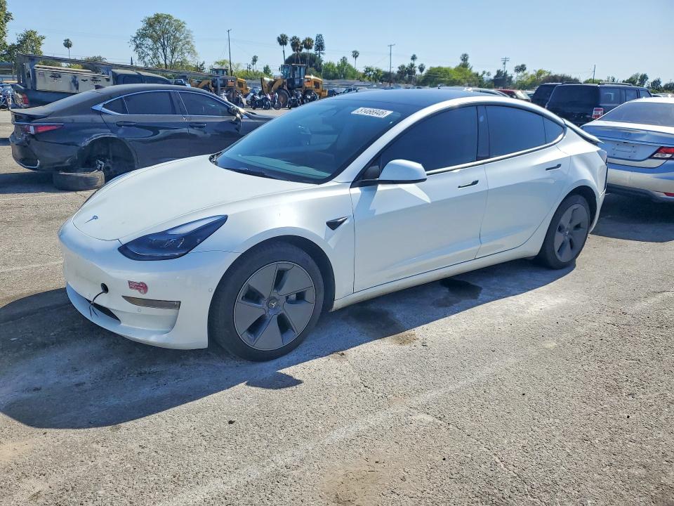 Aukcja sprzedaży 2022 Tesla Model 3, vin: 5YJ3E1EB2NF317625, numer aukcji: 51466946