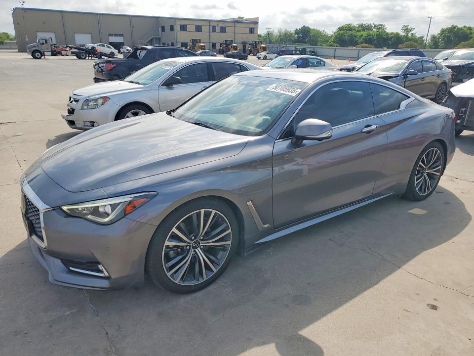 50105936 :رقم المزاد ، JN1EV7KK2MM410492 vin ، 2021 Infiniti Q60 مزاد بيع