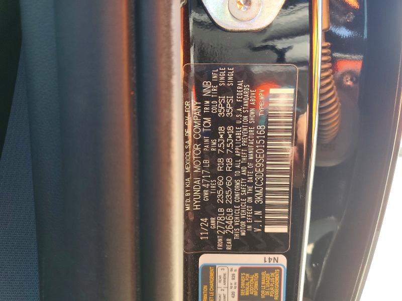 51338686 :رقم المزاد ، 3KMJC3DE9SE015168 vin ، 2025 Hyundai Tucson مزاد بيع