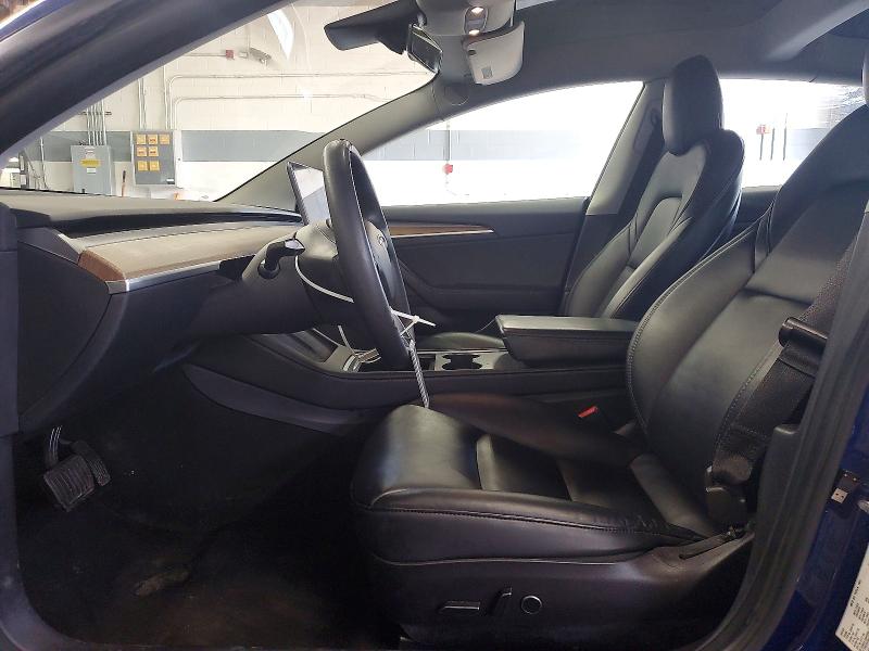 2022 Tesla Model 3 მანქანა იყიდება აუქციონზე, vin: 5YJ3E1EA0NF372288, აუქციონის ნომერი: 50135526