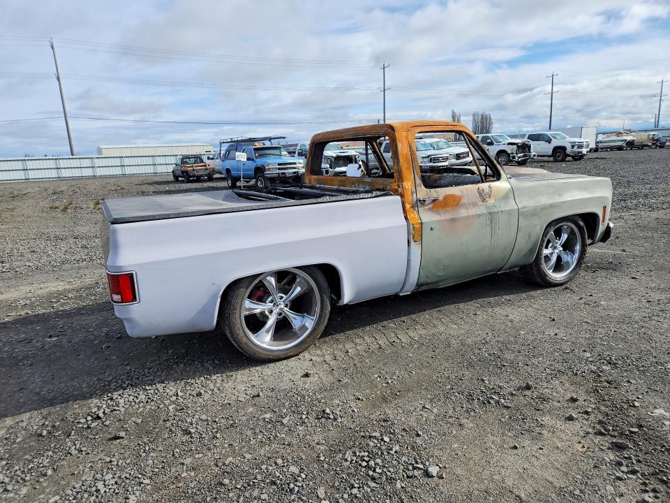 49793196 :رقم المزاد ، TCX143Z517386 vin ، 1973 Gmc C1500 مزاد بيع