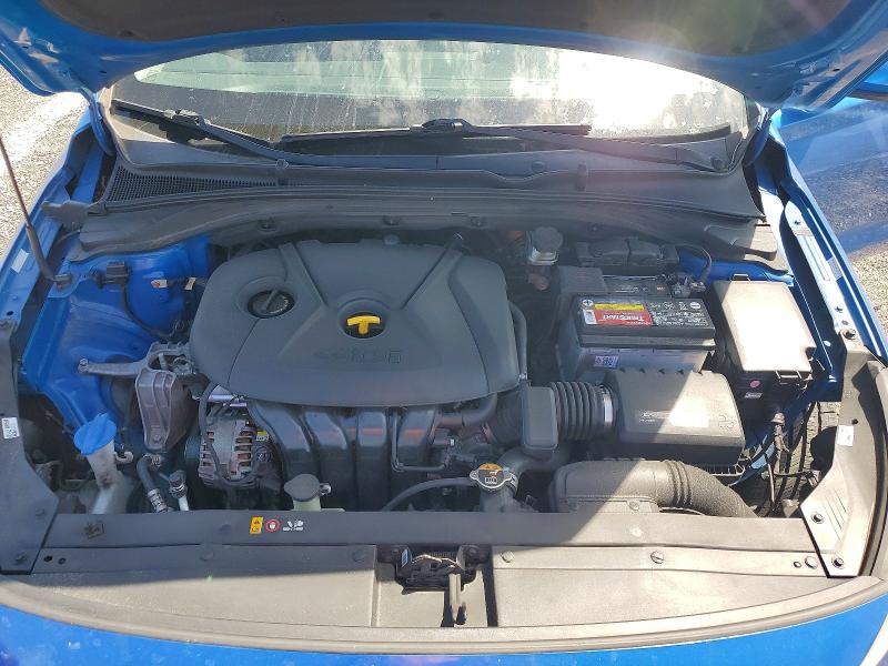 2018 Hyundai Elantra Gt მანქანა იყიდება აუქციონზე, vin: KMHH35LE6JU014053, აუქციონის ნომერი: 50705016