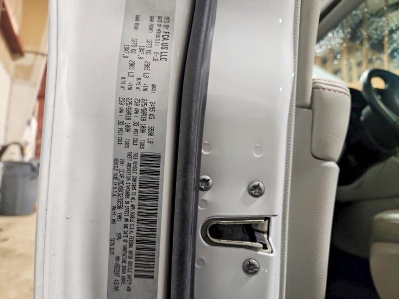 Auction sale of the 2019 Jeep Cherokee, vin: 1C4PJMDX0KD233558, lot number: 51478966
