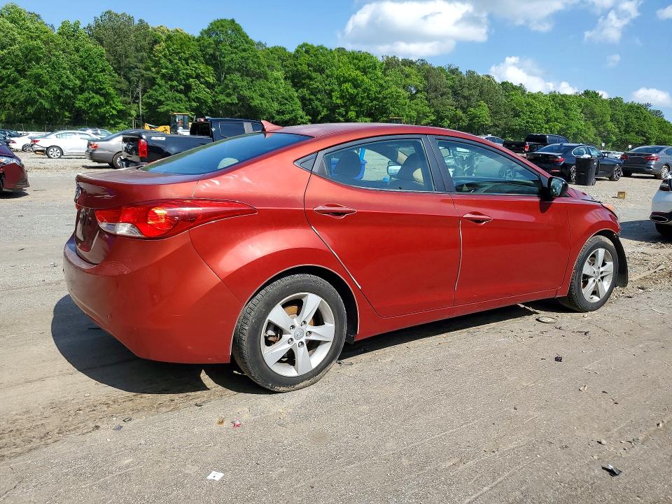 2011 Hyundai Elantra მანქანა იყიდება აუქციონზე, vin: KMHDH4AE3BU146797, აუქციონის ნომერი: 51693566