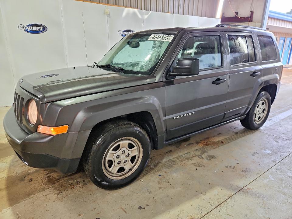 Auction sale of the 2017 Jeep Patriot, vin: 1C4NJPBBXHD134822, lot number: 51515356