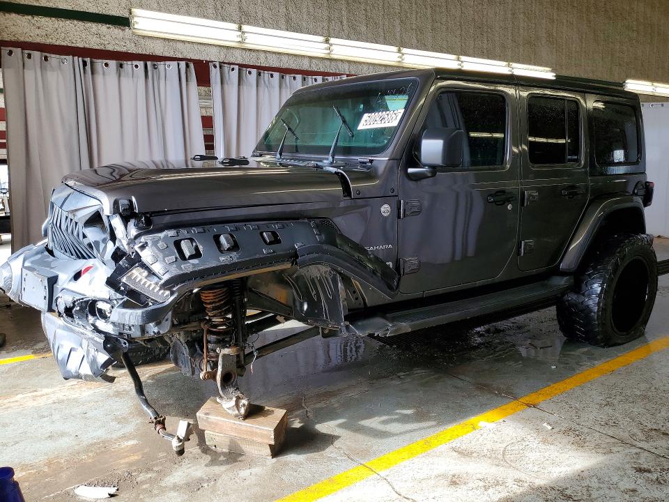 Продажа на аукционе авто 2019 Jeep Wrangler Unlimited, vin: 1C4HJXEG7KW615370, номер лота: 50092586