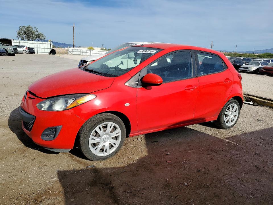48580716 :رقم المزاد ، JM1DE1KZXE0184830 vin ، 2014 Mazda Mazda2 مزاد بيع