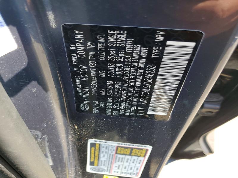 Aukcja sprzedaży 2019 Hyundai Tucson, vin: KM8J3CAL9KU846253, numer aukcji: 48935156
