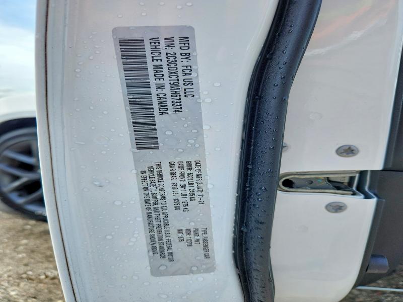 Продажа на аукционе авто 2021 Dodge Charger, vin: 2C3CDXCT9MH673374, номер лота: 49326966