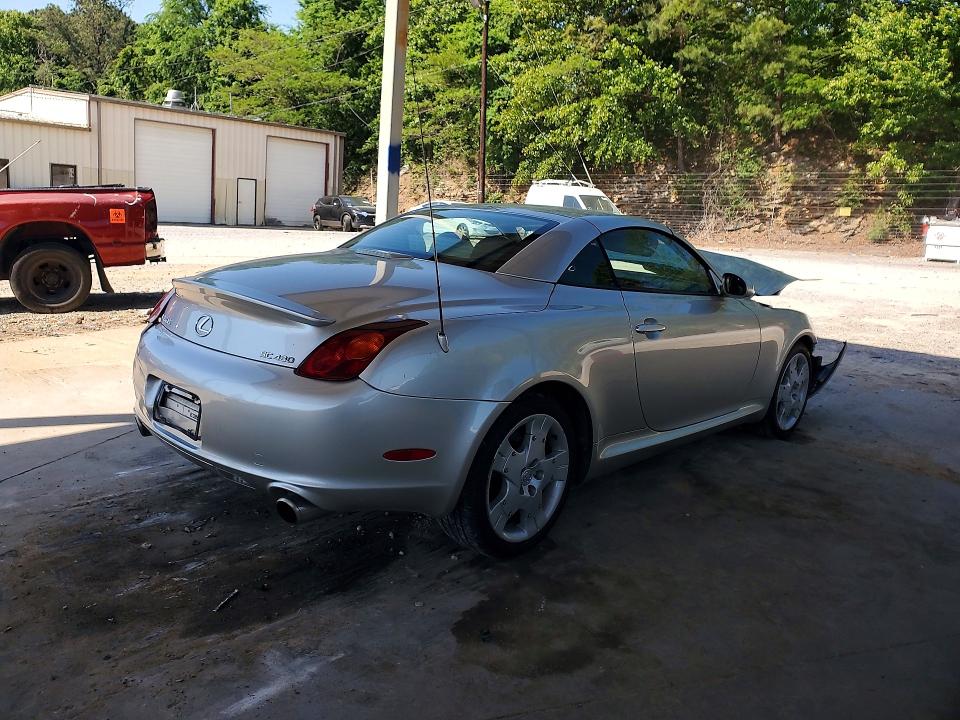 50736476 :رقم المزاد ، JTHFN48Y940051627 vin ، 2004 Lexus Sc مزاد بيع