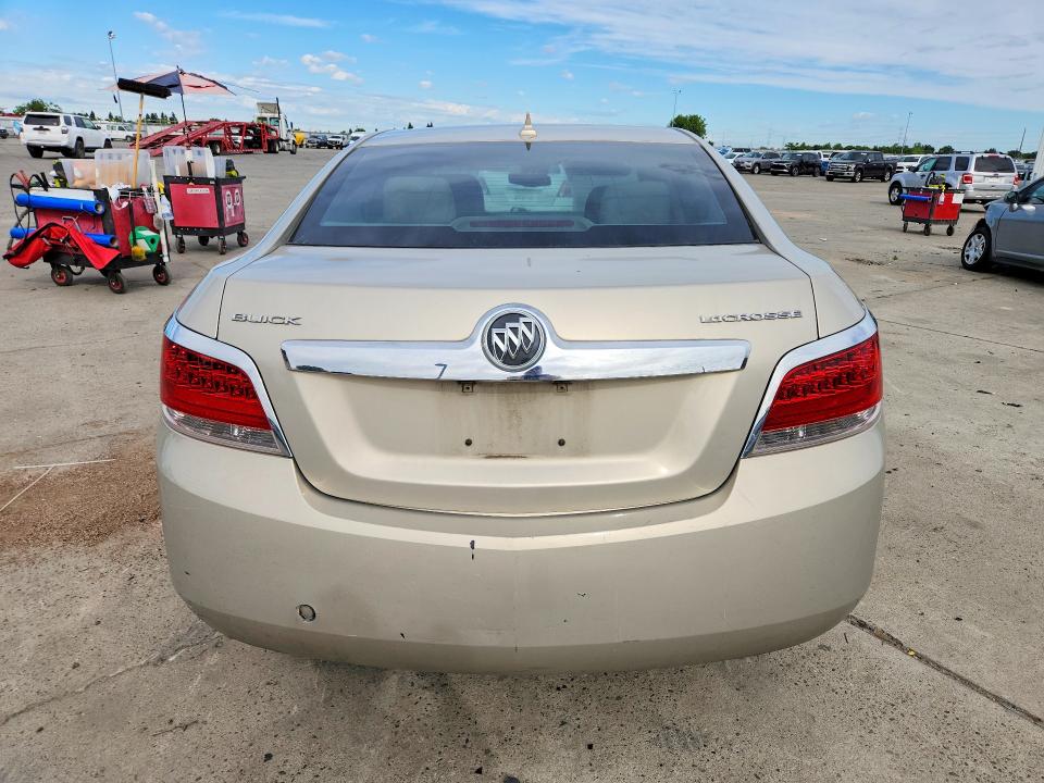 49457936 :رقم المزاد ، 1G4GB5EG3AF244036 vin ، 2010 Buick Lacrosse مزاد بيع