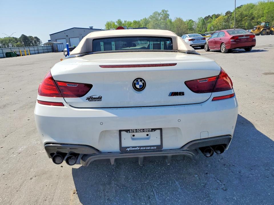 2013 Bmw M6 მანქანა იყიდება აუქციონზე, vin: WBSLZ9C52DC985753, აუქციონის ნომერი: 48300546