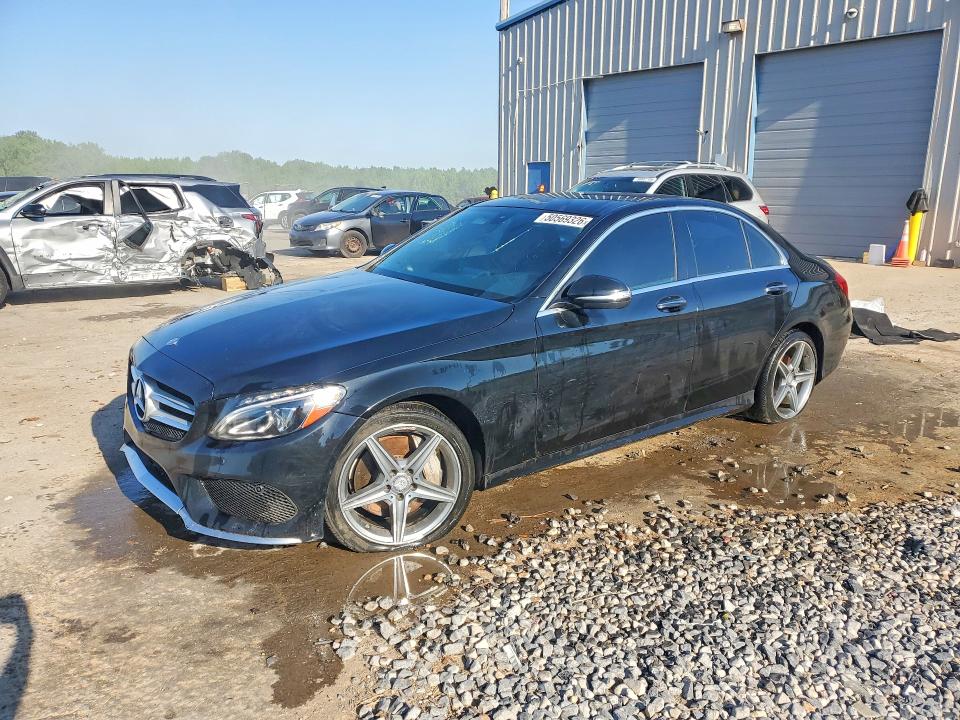 2015 Mercedes-benz C მანქანა იყიდება აუქციონზე, vin: 55SWF4KB8FU042911, აუქციონის ნომერი: 50569326