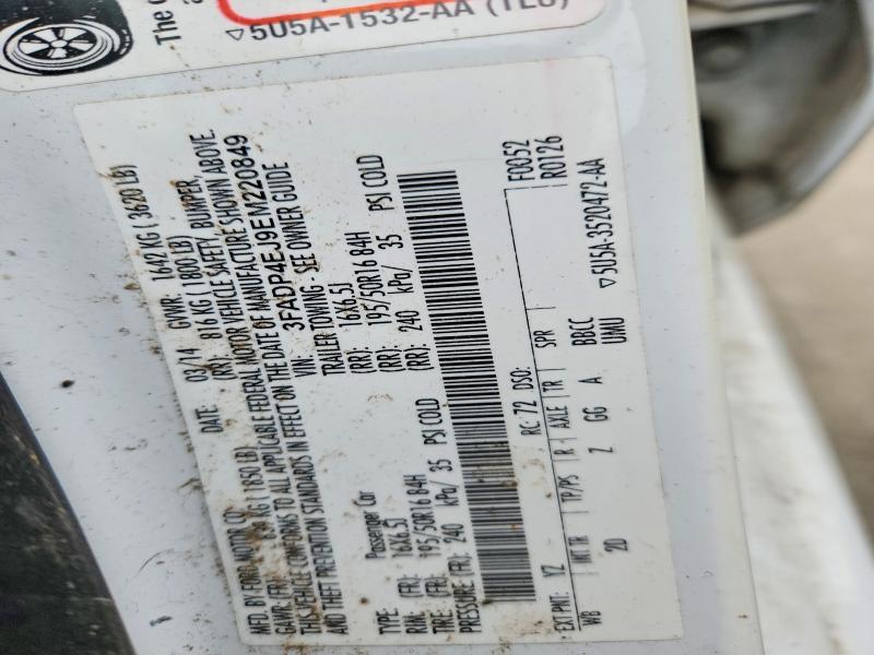 Продажа на аукционе авто 2014 Ford Fiesta, vin: 3FADP4EJ9EM220849, номер лота: 49948726